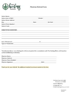 Physician Referral Form 2022 pdf